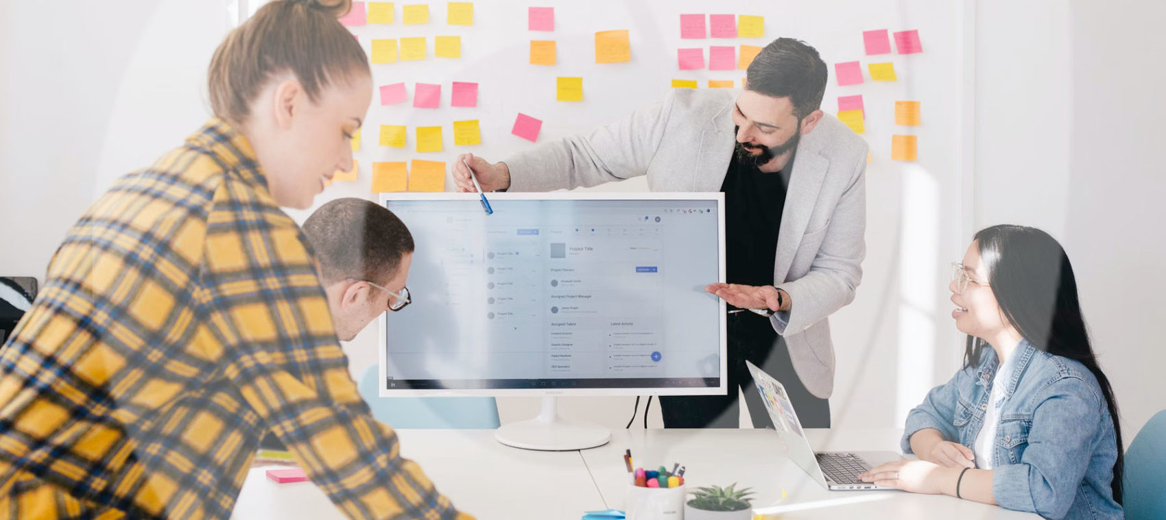 Case study featured image for A new website design for Corndel.