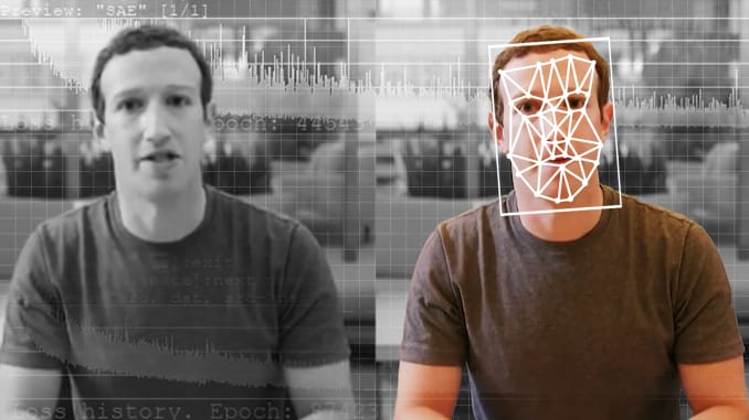artificial technology being used to fake someones identity