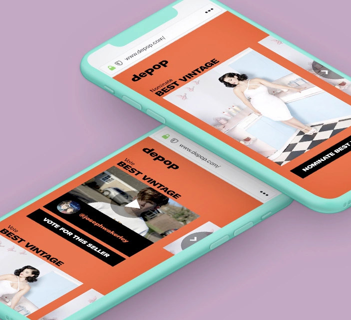 Case study image for Depop