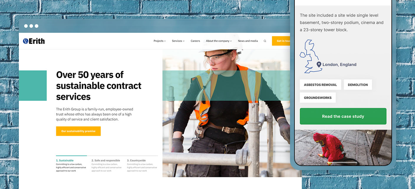Case study image for Erith Group
