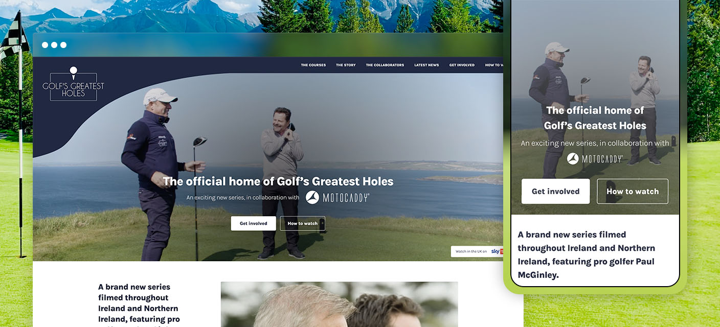 Case study image for Golf’s Greatest Holes