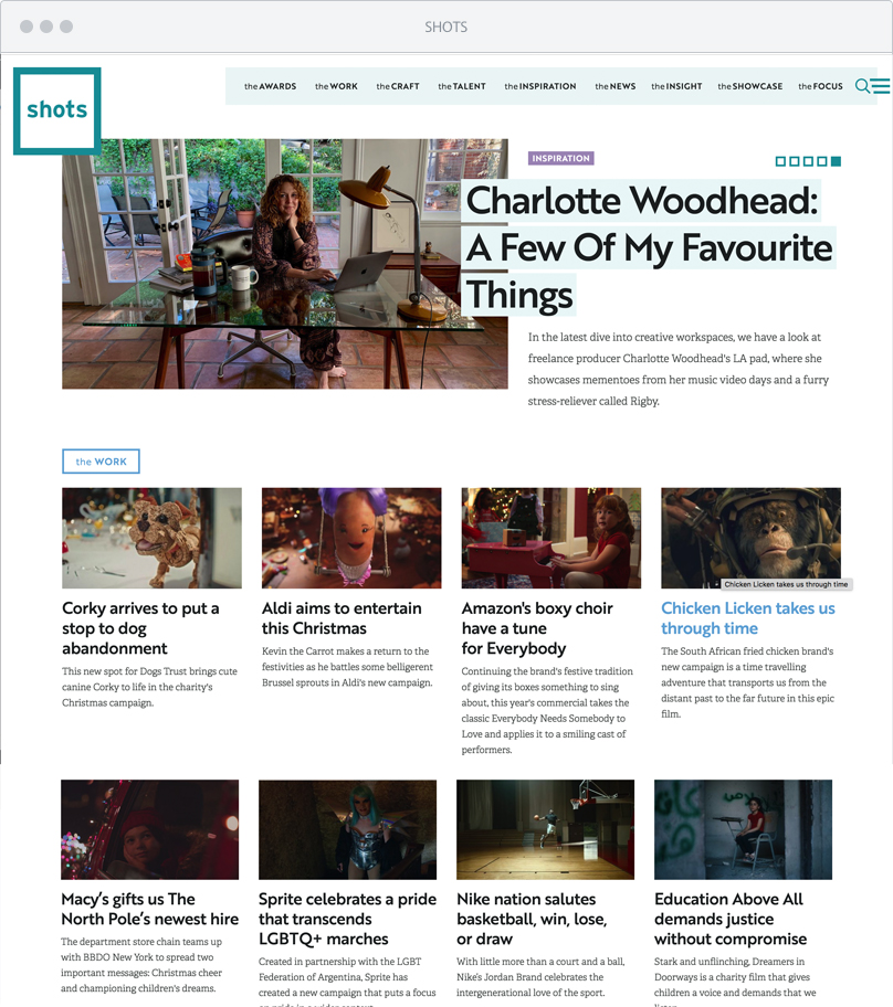 Case study image for Shots