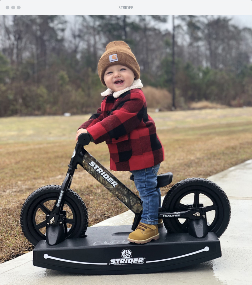 Case study image for Strider Bikes PPC