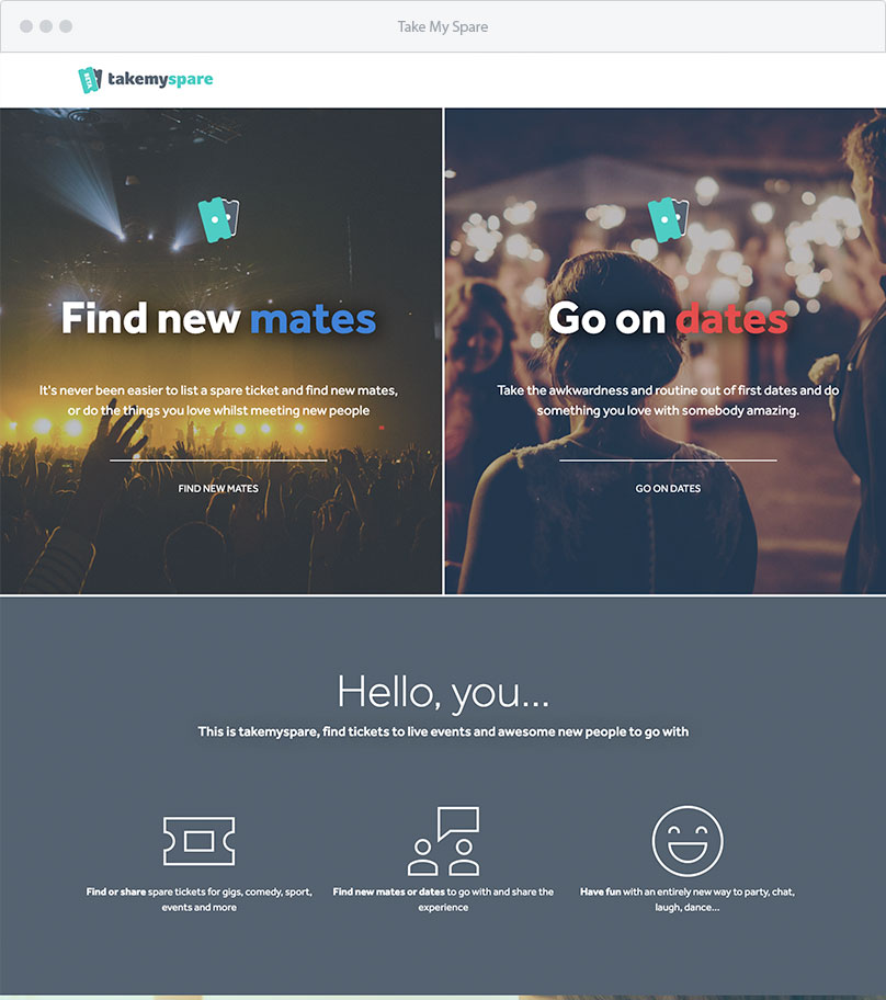 Case study image for Take My Spare