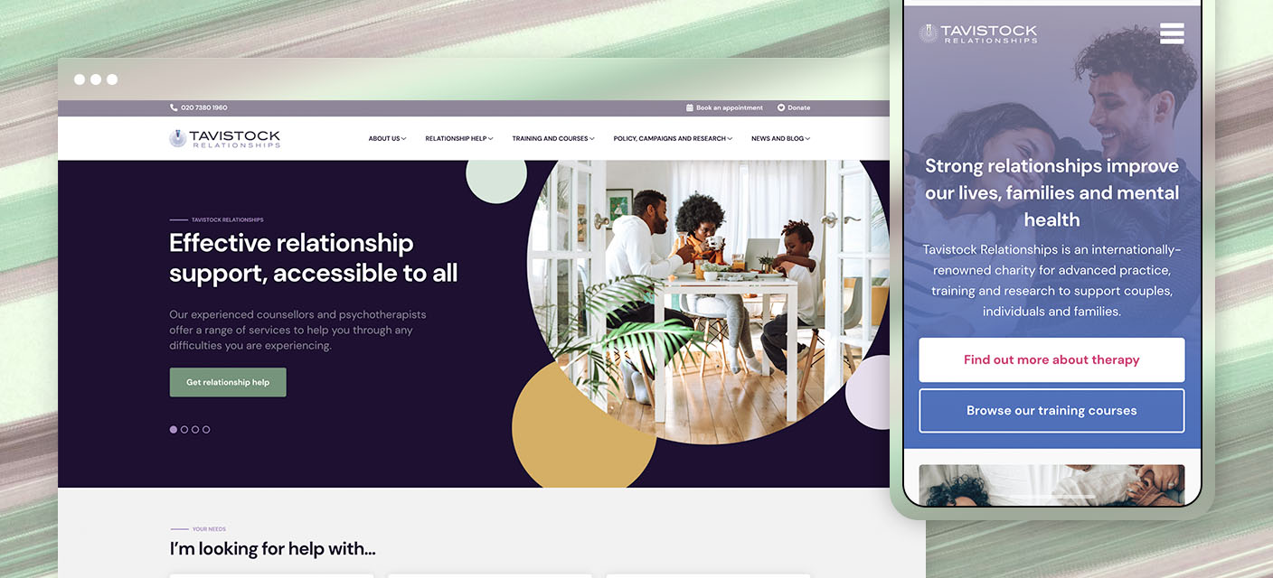 Case study image for Tavistock Relationships