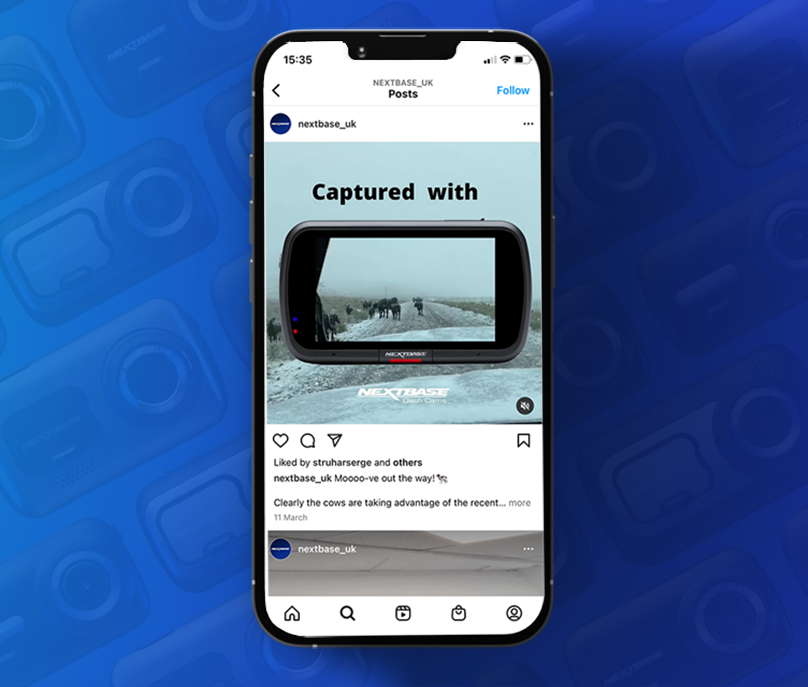 Case study image for Nextbase Social Media