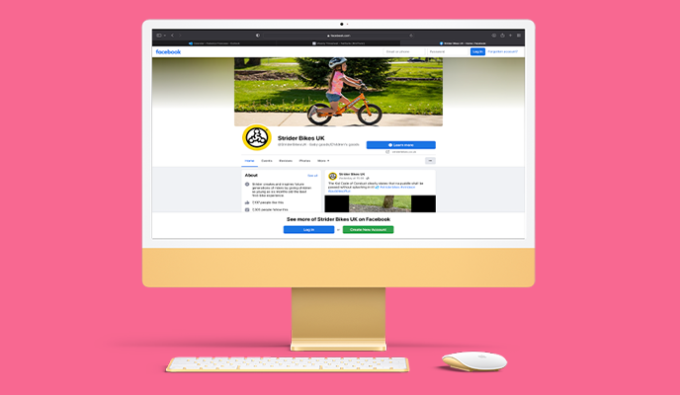 Case study featured image for Strider Social Media